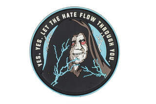 Violent Little Machine Shop Yes, Yes Let the Hate Flow Through You Patch with 3D PVC design